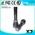 Primary diving flashlight 26650 3000lumen led U2